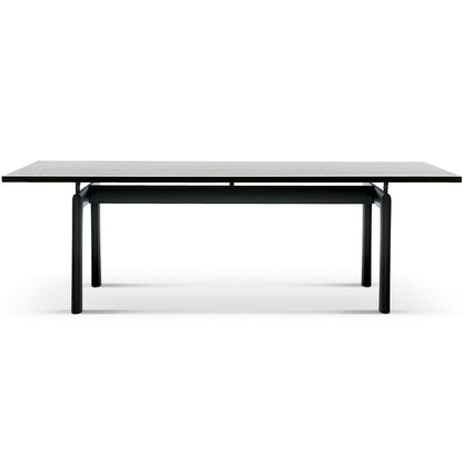 6 Table Tube d'Avion | Nero Marquina Marble Top
