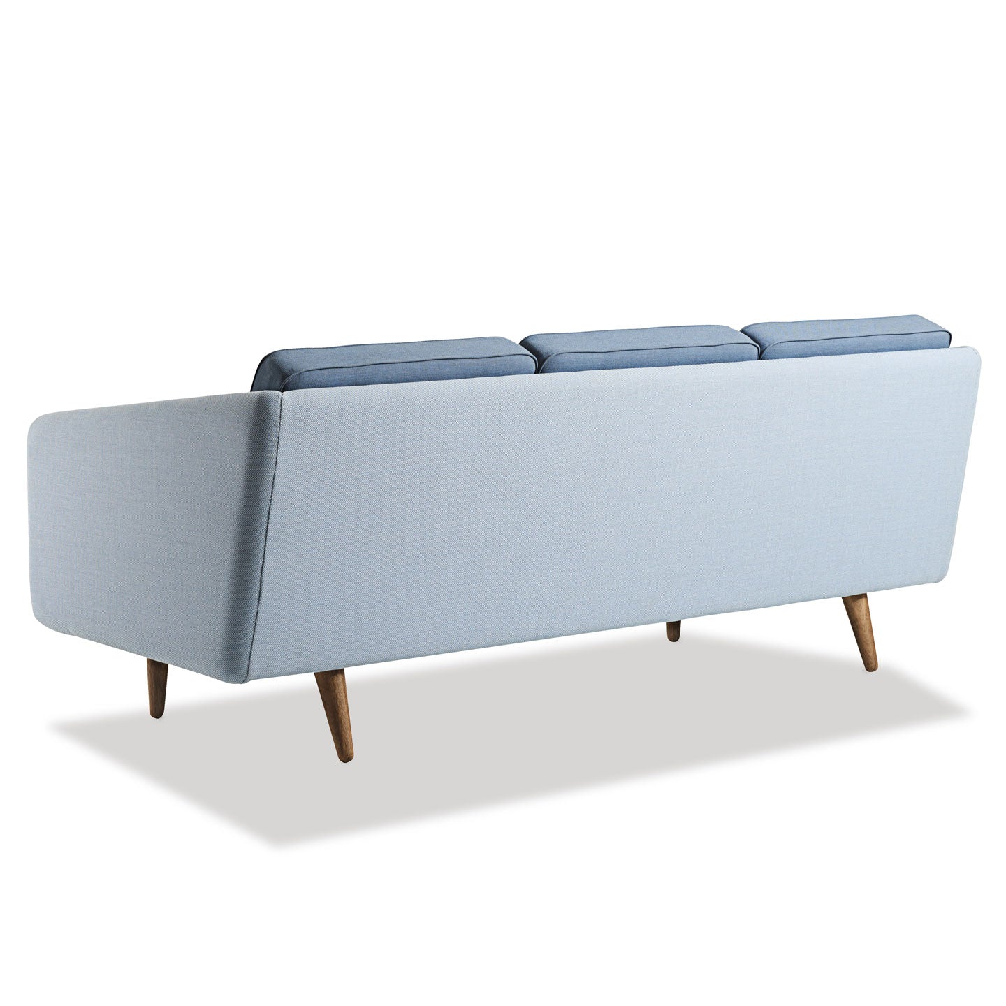 No 1 Three Seat Sofa | Remix 233 Light Brown Seat and Back Cushions