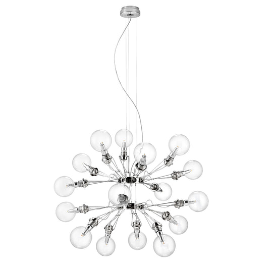 Matrix Doppia Pendant Lamp | Brushed Nickel