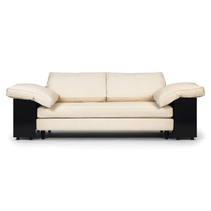 Eileen Gray Lota Sofa | Beige Cotton Upholstery