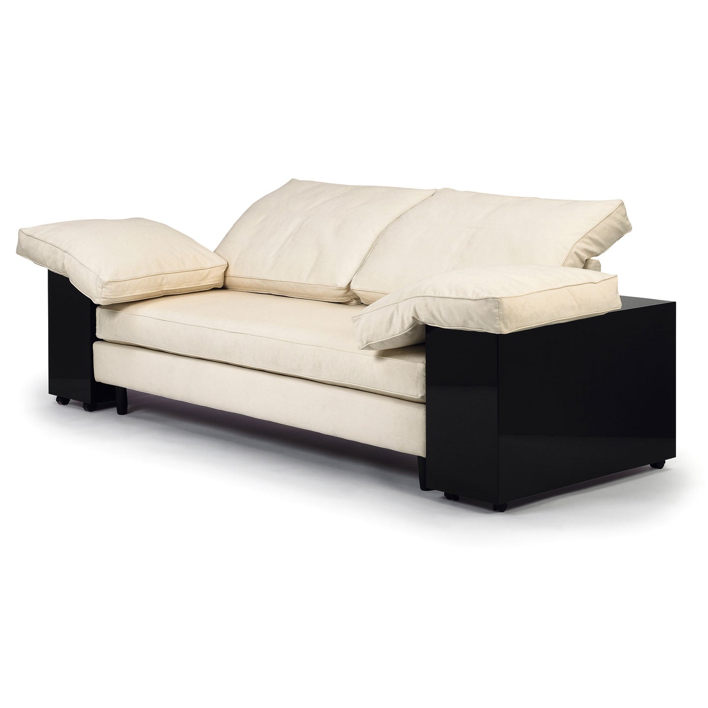 Eileen Gray Lota Sofa | Beige Cotton Upholstery