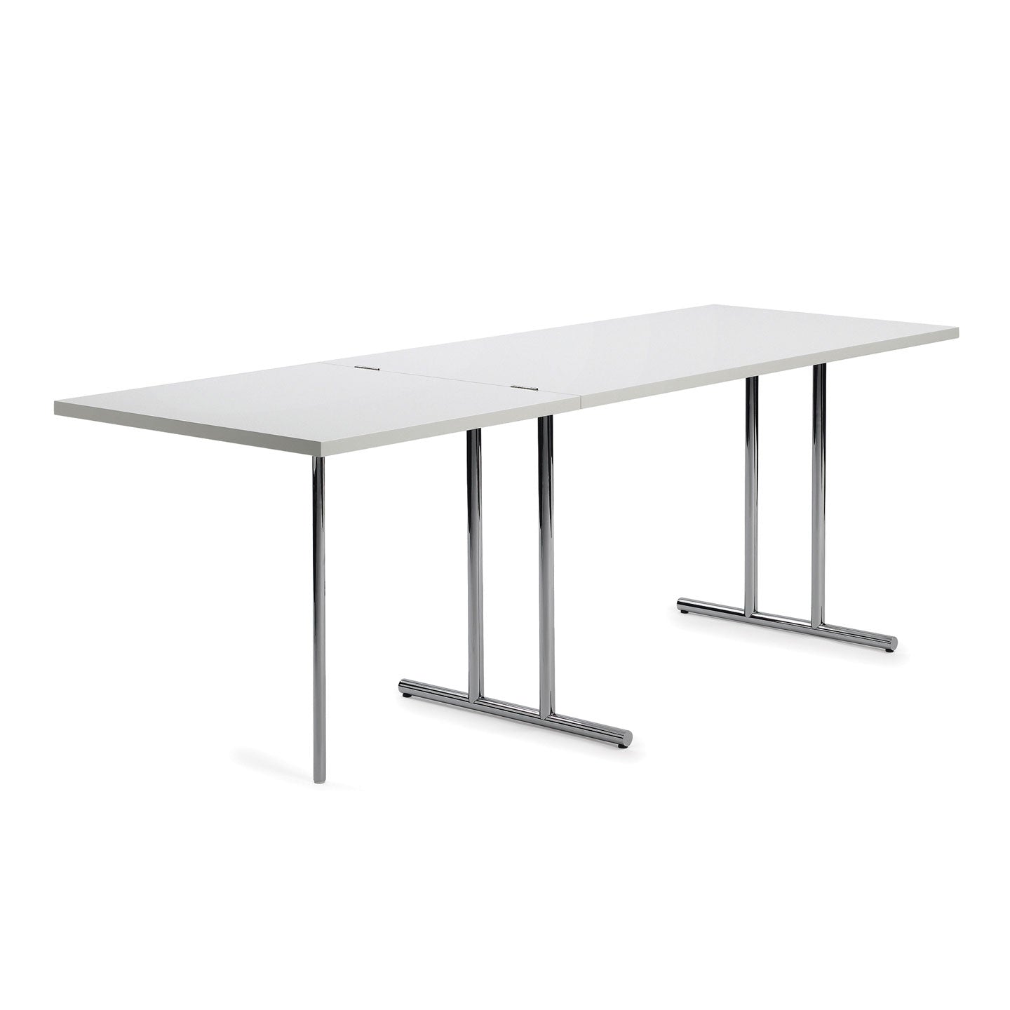Eileen Gray Lou Perou Table | Glossy White Lacquer