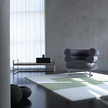 Eileen Gray Menton Table | Black and Grey Linoleum