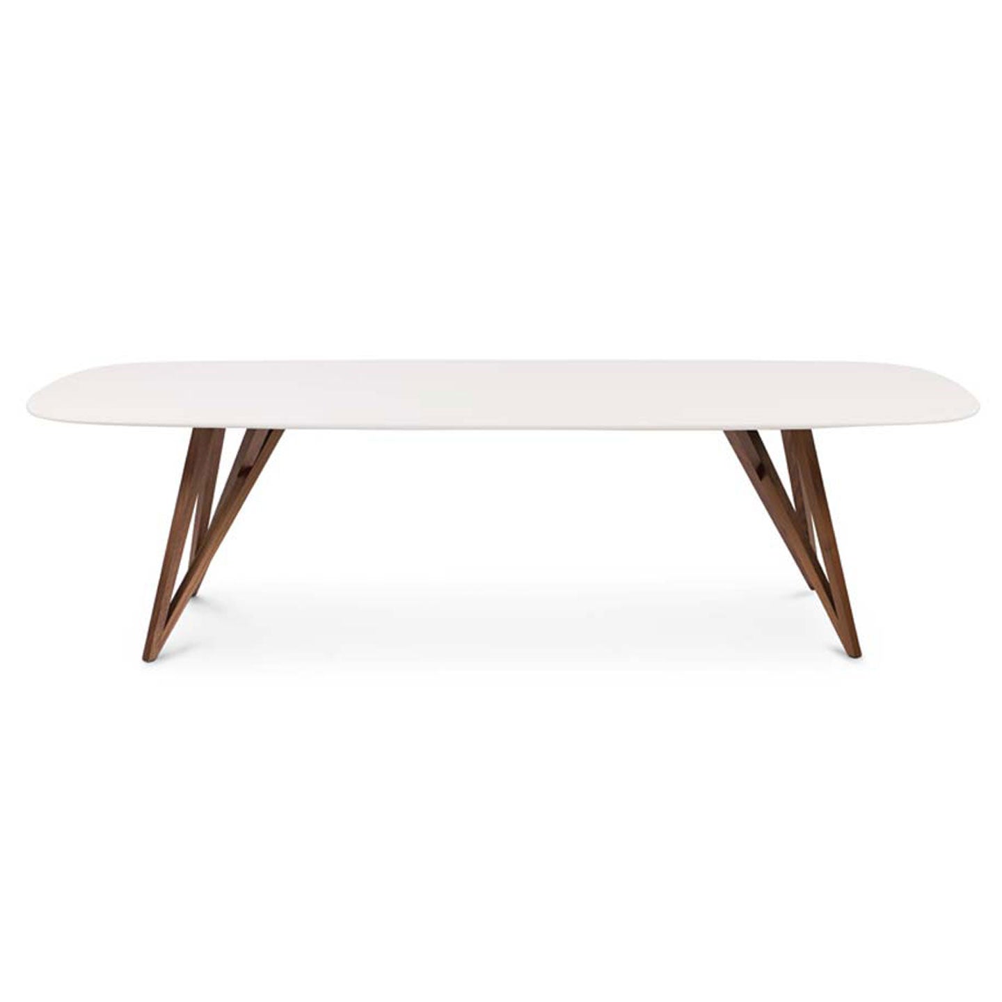 Seito Table 240cm | White Quartz Stone Top