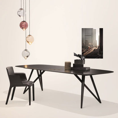Seito Table 240cm | White Quartz Stone Top
