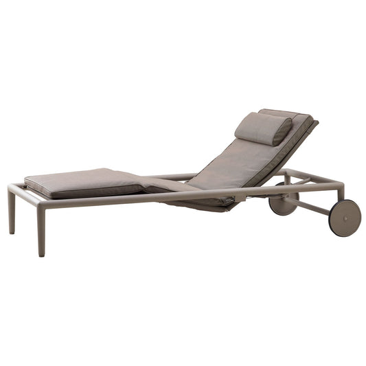 Conic Sunbed | Grey Air Touch Fabric