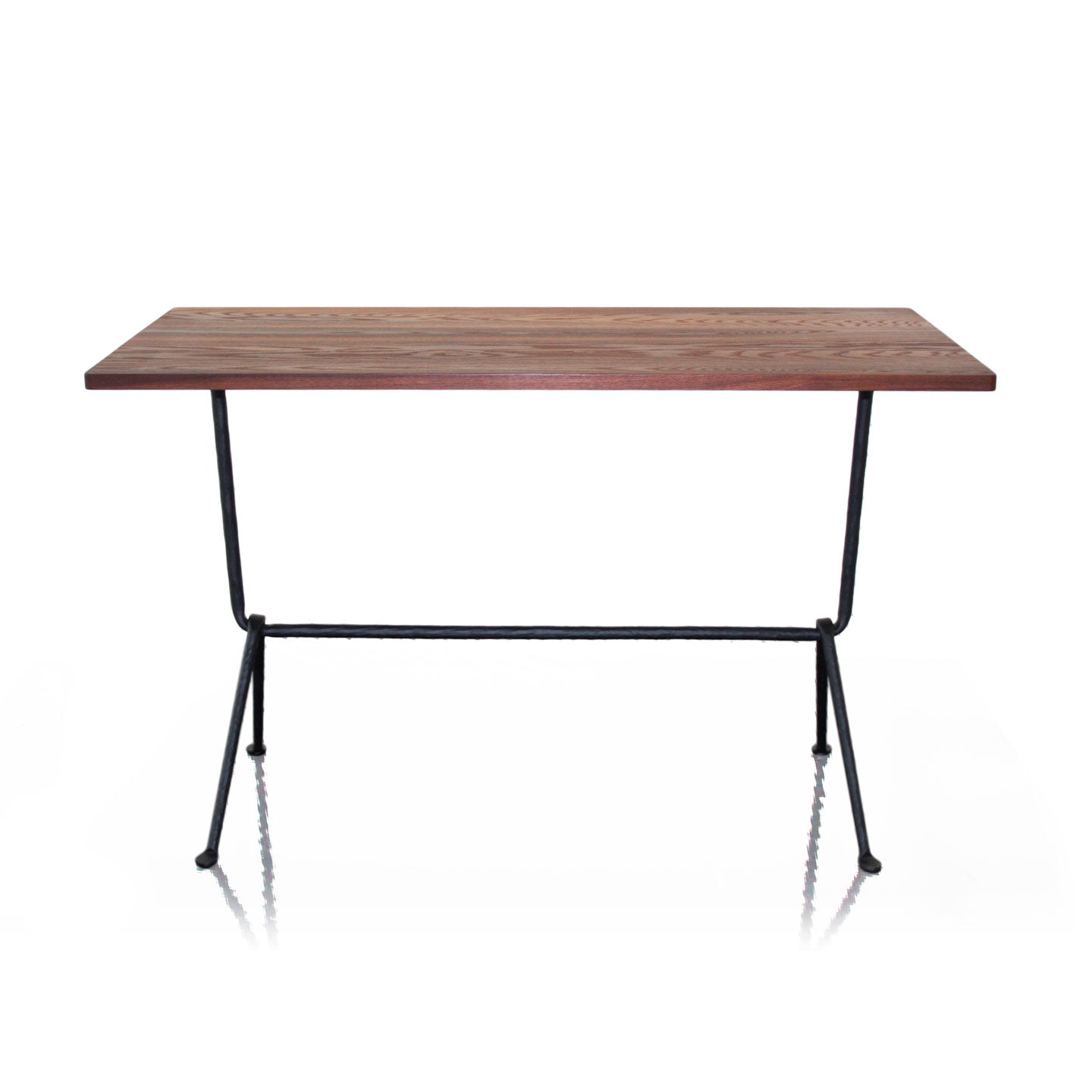 Officina Bistrot Table | Black Painted Steel Top