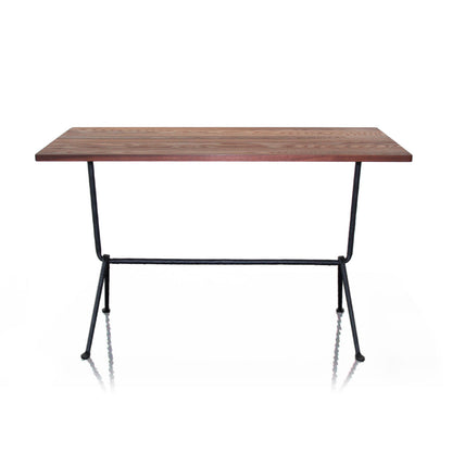 Officina Bistrot Table | Black Painted Steel Top