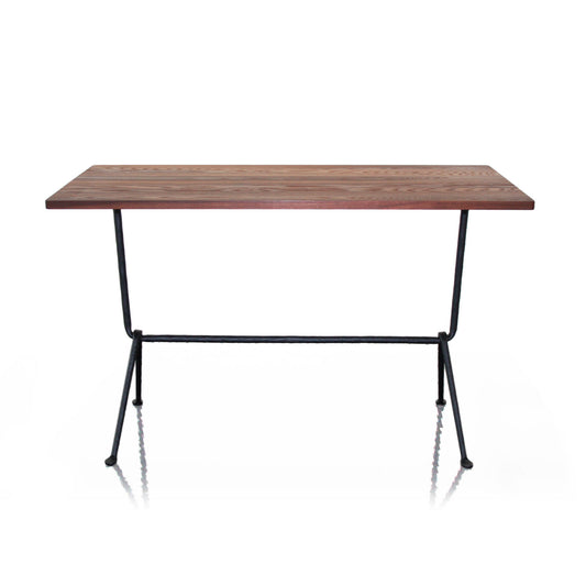 Officina Bistrot Table | Black Painted Steel Top