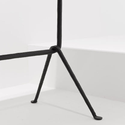 Officina Bistrot Table | Black Painted Steel Top