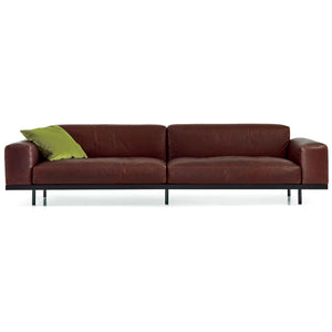 Naviglio Sofa 246cm | Chocolate Ambra 11 Leather