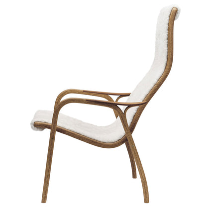 Lamino High Back Chair | Sheepskin Off White