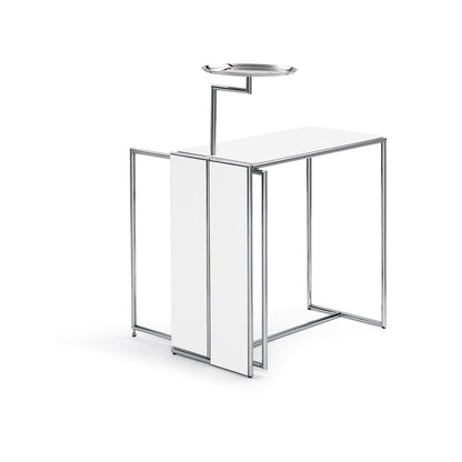 Eileen Gray Rivoli Table | White Lacquer