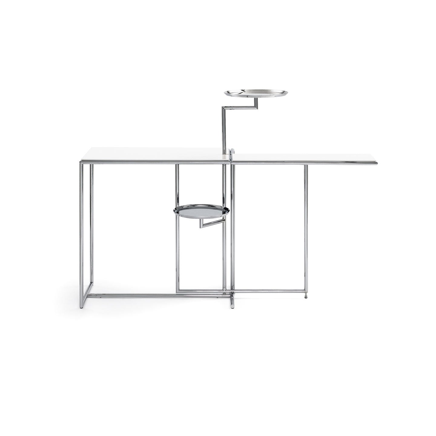 Eileen Gray Rivoli Table | White Lacquer