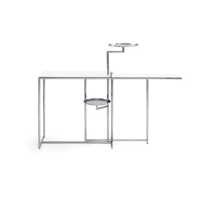Eileen Gray Rivoli Table | White Lacquer
