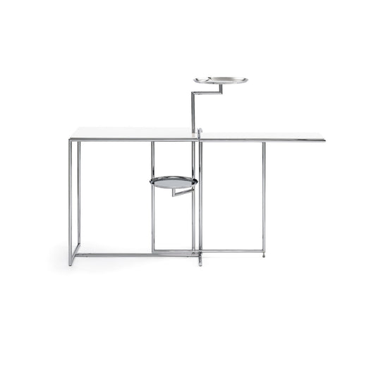 Eileen Gray Rivoli Table | White Lacquer