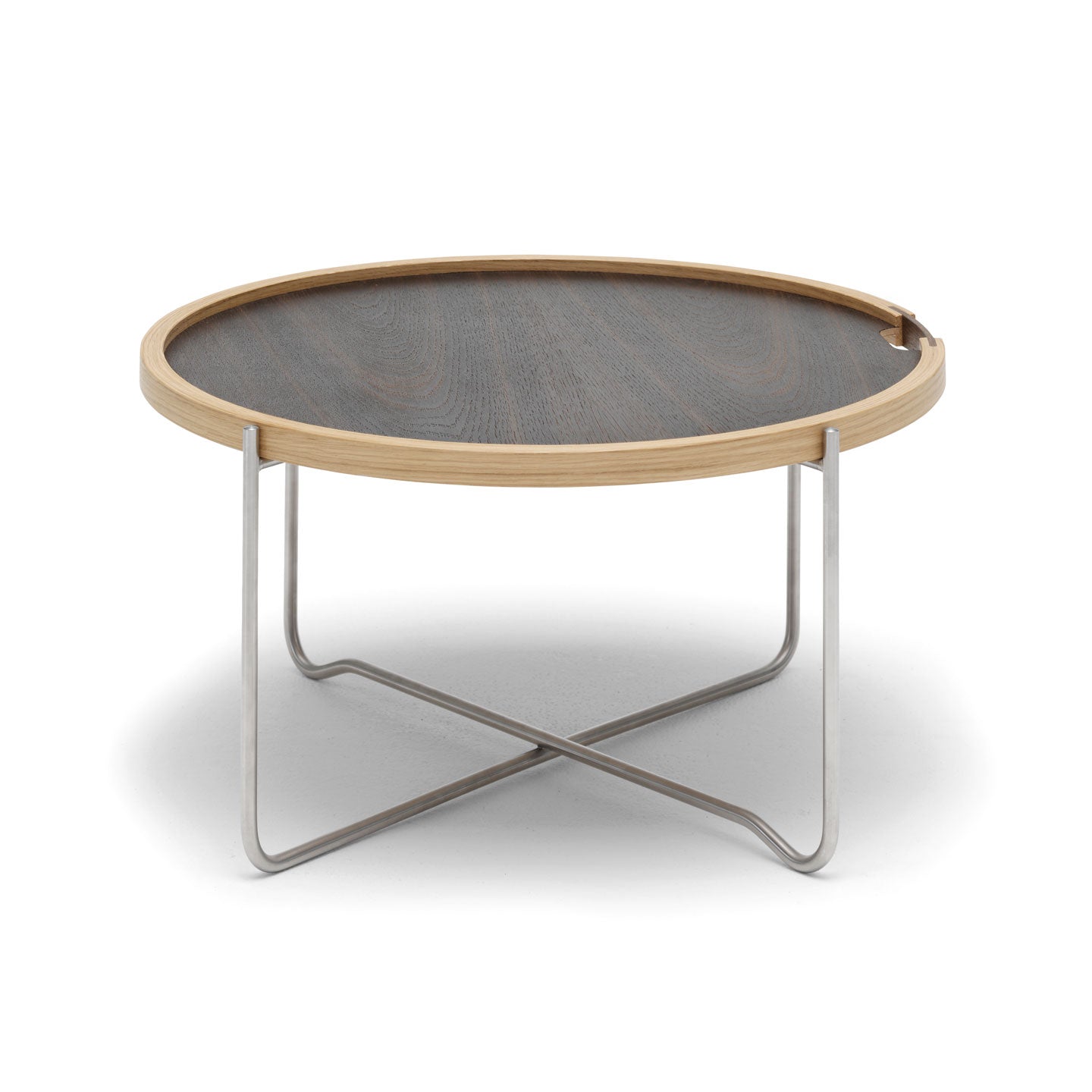 CH417 Tray Table | Black and White Tray Surface