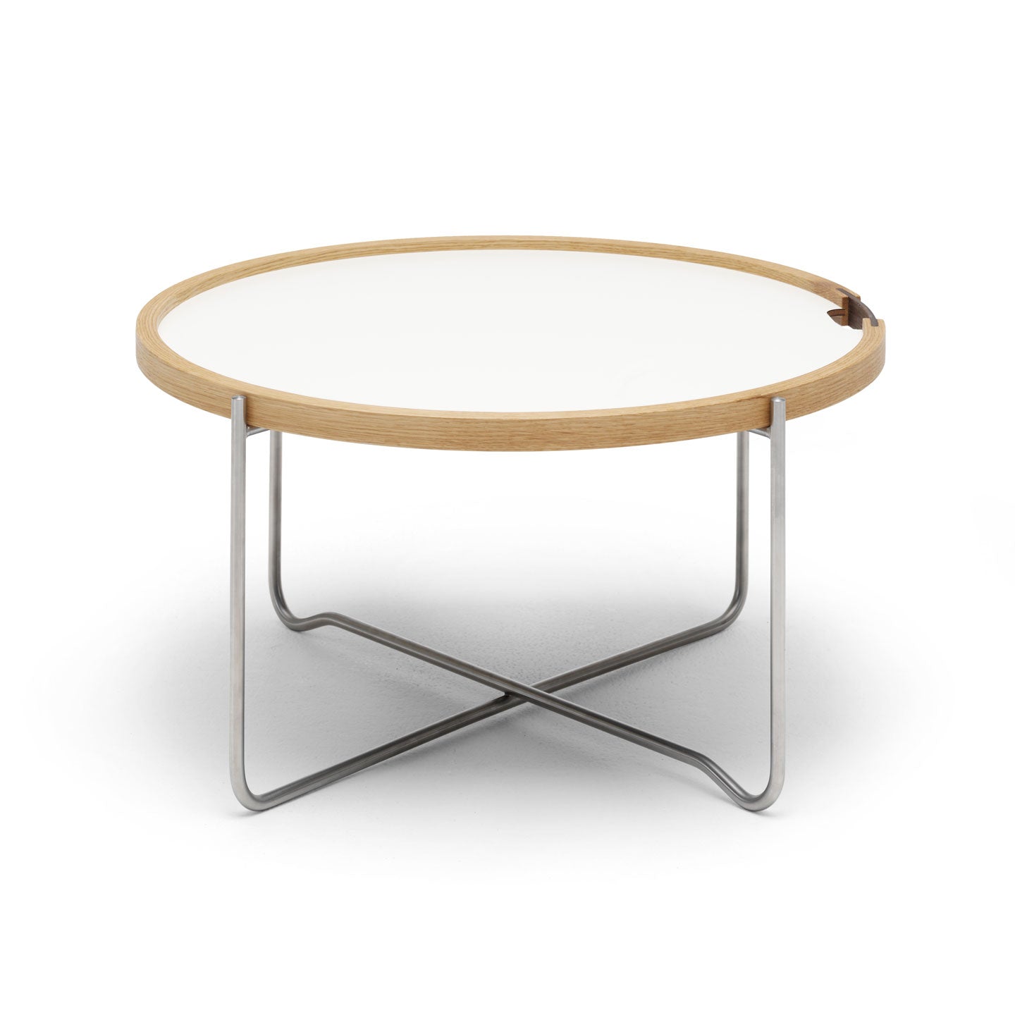 CH417 Tray Table | Black and White Tray Surface