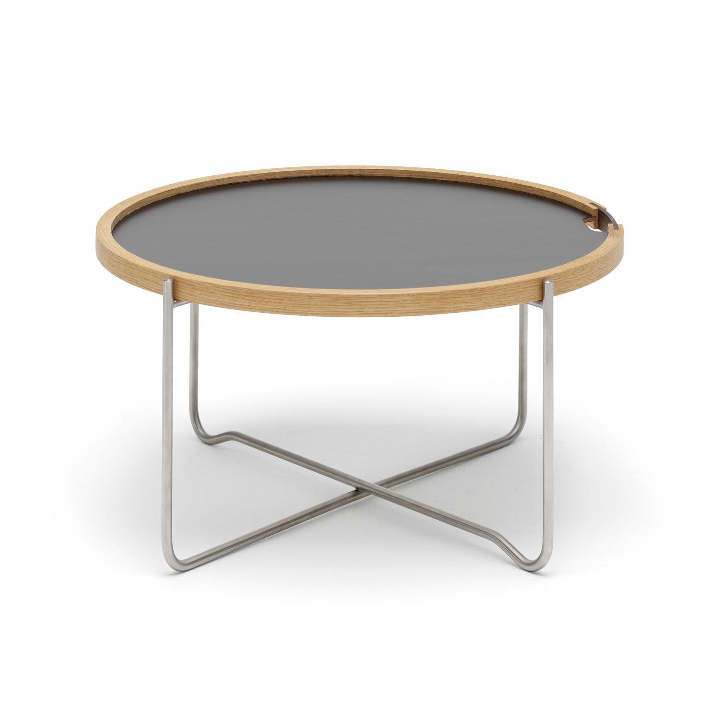 CH417 Tray Table | Black and White Tray Surface