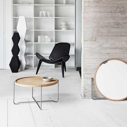 CH417 Tray Table | Black and White Tray Surface
