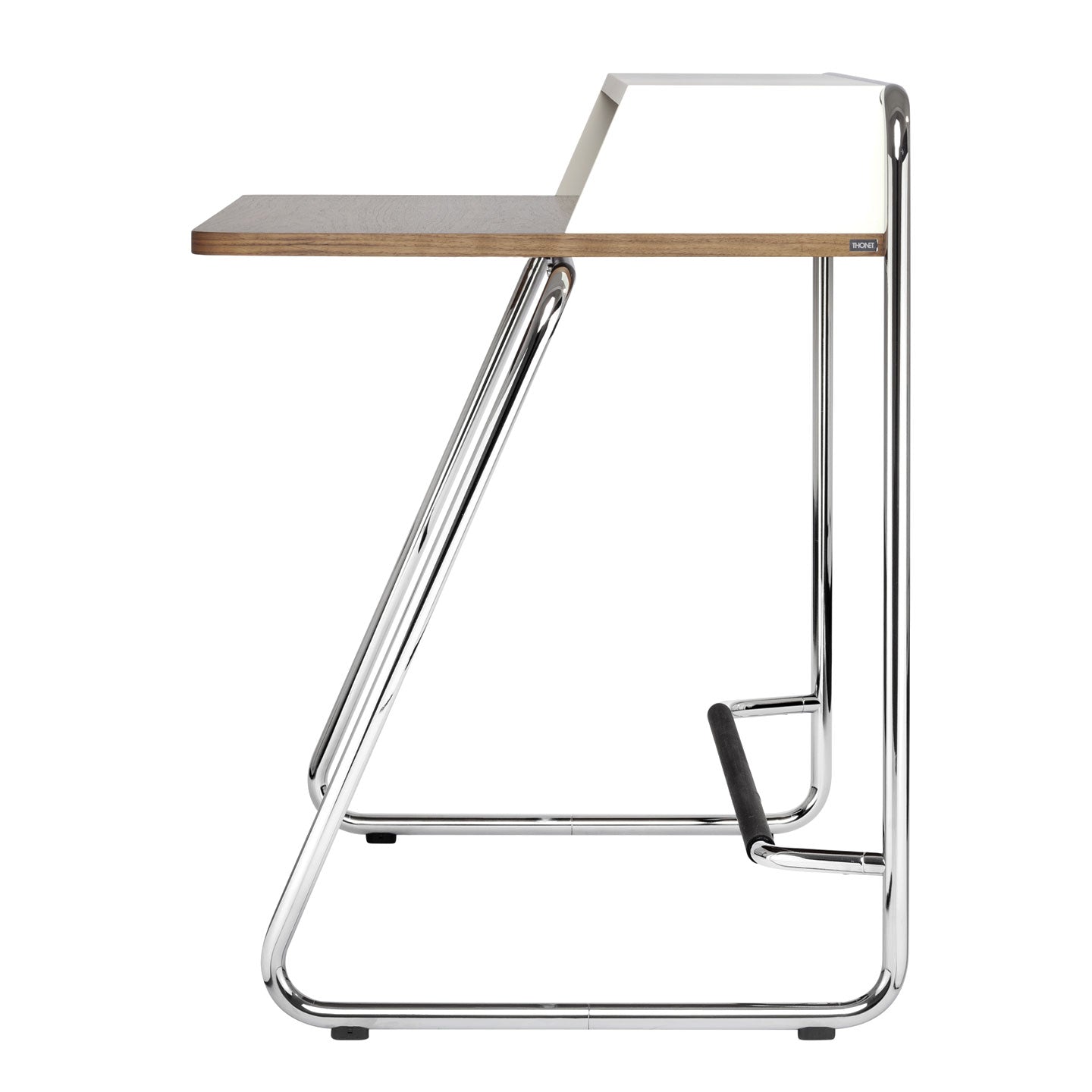 S1200 Secretaire | Lacquered Oak Surface with White Cabinet
