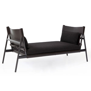 Traveller Daybed | Charcoal K19-192 Fabric Cushions