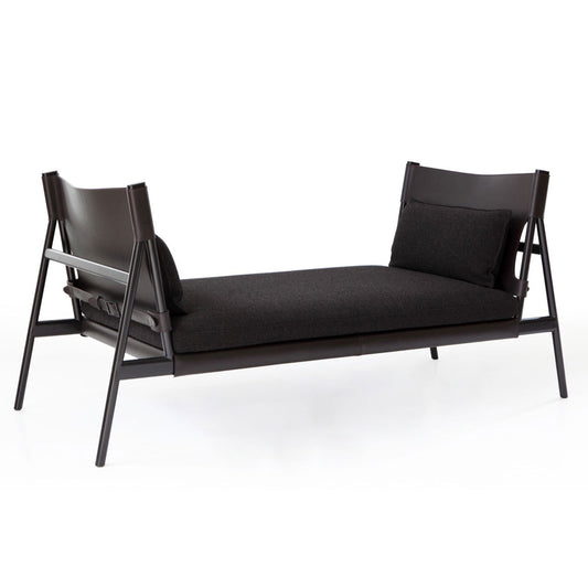 Traveller Daybed | Charcoal K19-192 Fabric Cushions
