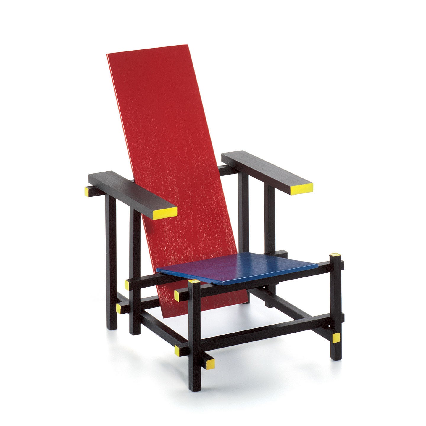 Miniature Red Blue Stool | Miniature Model