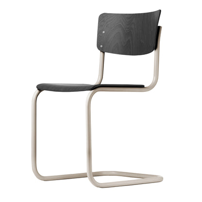 S43 Chair - Classics in Colour | Grey-Black Stained Beech Seat and Back