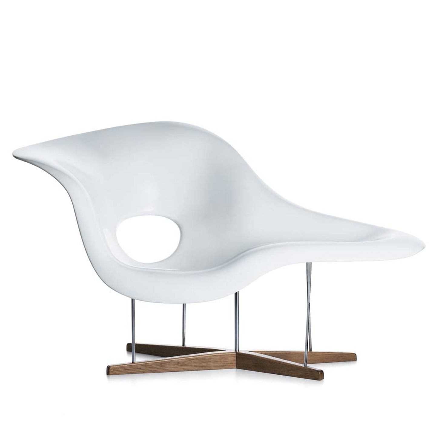 La Chaise | Shell Lacquered White