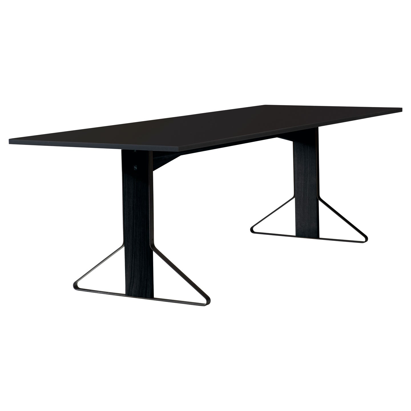 Kaari Table 240cm | Black HPL Top
