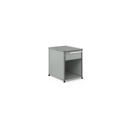 USM Pedestal 1 Drawer | Light Grey Lacquer Panels