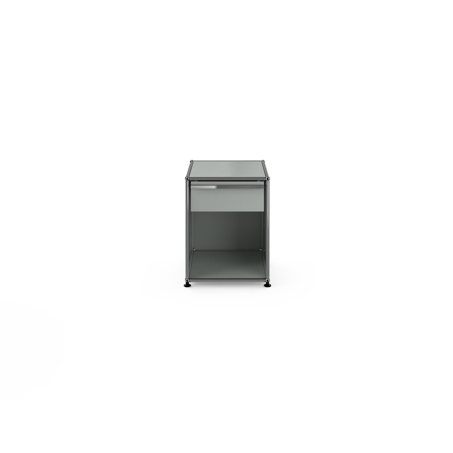 USM Pedestal 1 Drawer | Anthracite Lacquer Panels