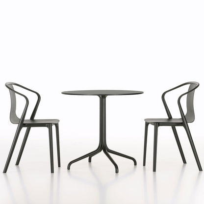 Belleville Round Bistro Table | Black Top and Base