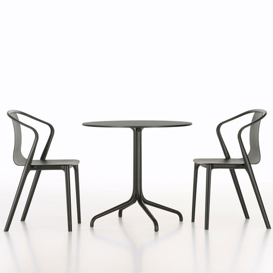 Belleville Round Bistro Table | Black Top and Base