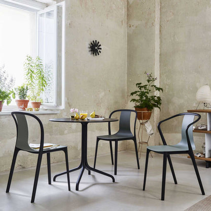 Belleville Round Bistro Table | Black Top and Base