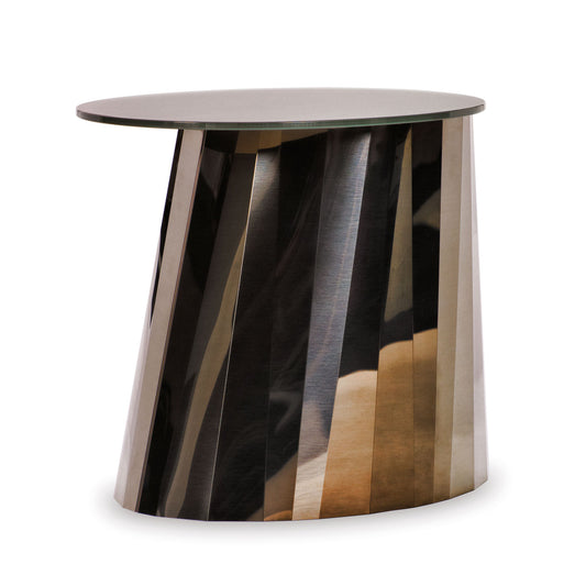 Pli Side Table | Phyrite Bronze