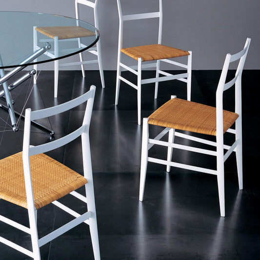 Super Leggera Chair | White Lacquered Frame