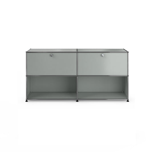 USM Sideboard Upper Doors | Light Grey Lacquer Panels