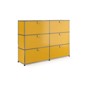 USM Tall Sideboard | Beige Lacquer Panels