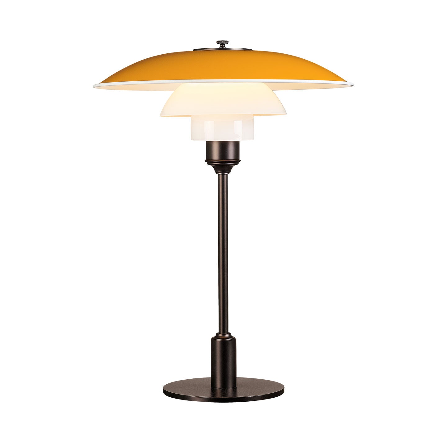 PH 3.5-2.5 Table Lamp | Yellow Aluminium Shade