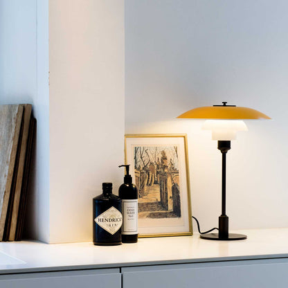 PH 3.5-2.5 Table Lamp | Yellow Aluminium Shade