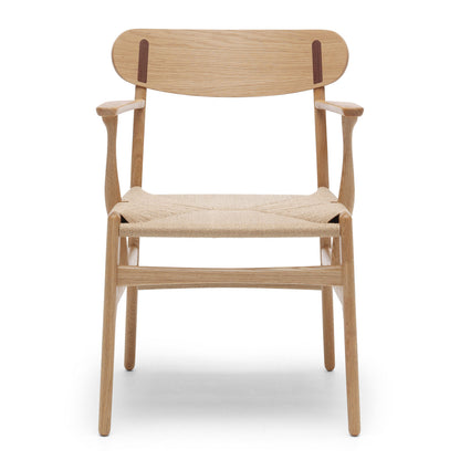 CH26 Dining Chair | Natural Papercord Seat Oiled Oak Frame