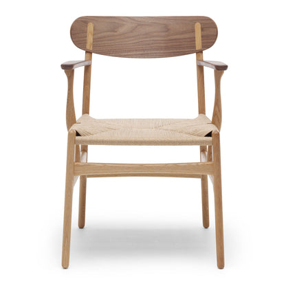 CH26 Dining Chair | Natural Papercord Seat Oiled Oak Frame