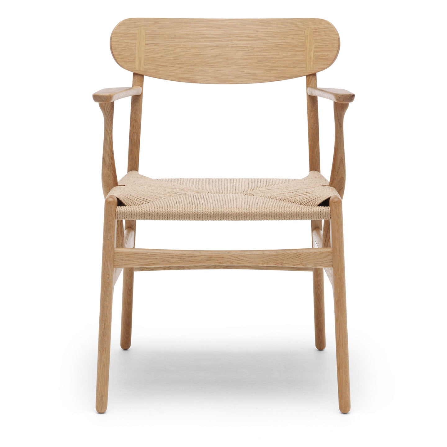 CH26 Dining Chair | Natural Papercord Seat Oiled Oak Frame