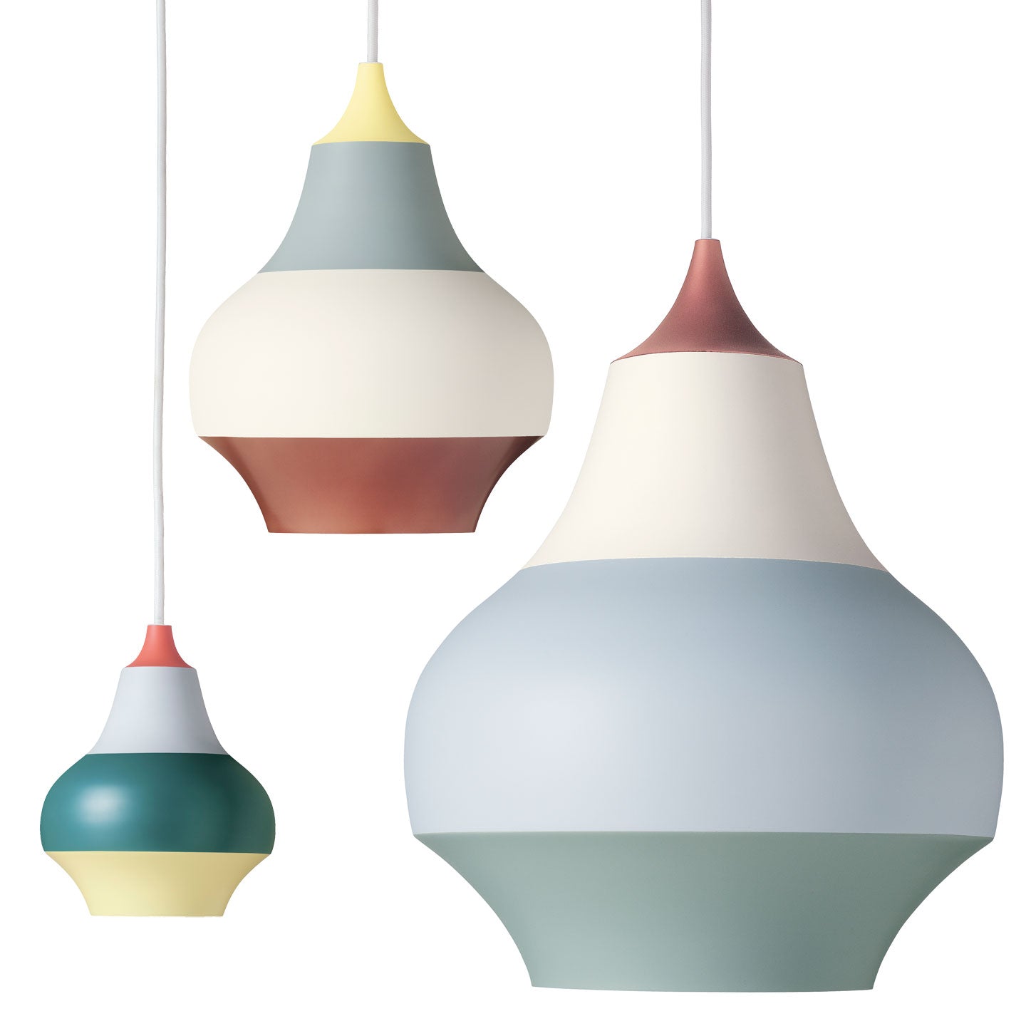 Cirque Pendant Lamp | Red Grey Green Yellow
