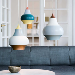 Cirque Pendant Lamp | Copper White Grey Green