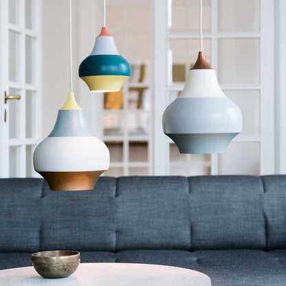 Cirque Pendant Lamp | Copper White Grey Green