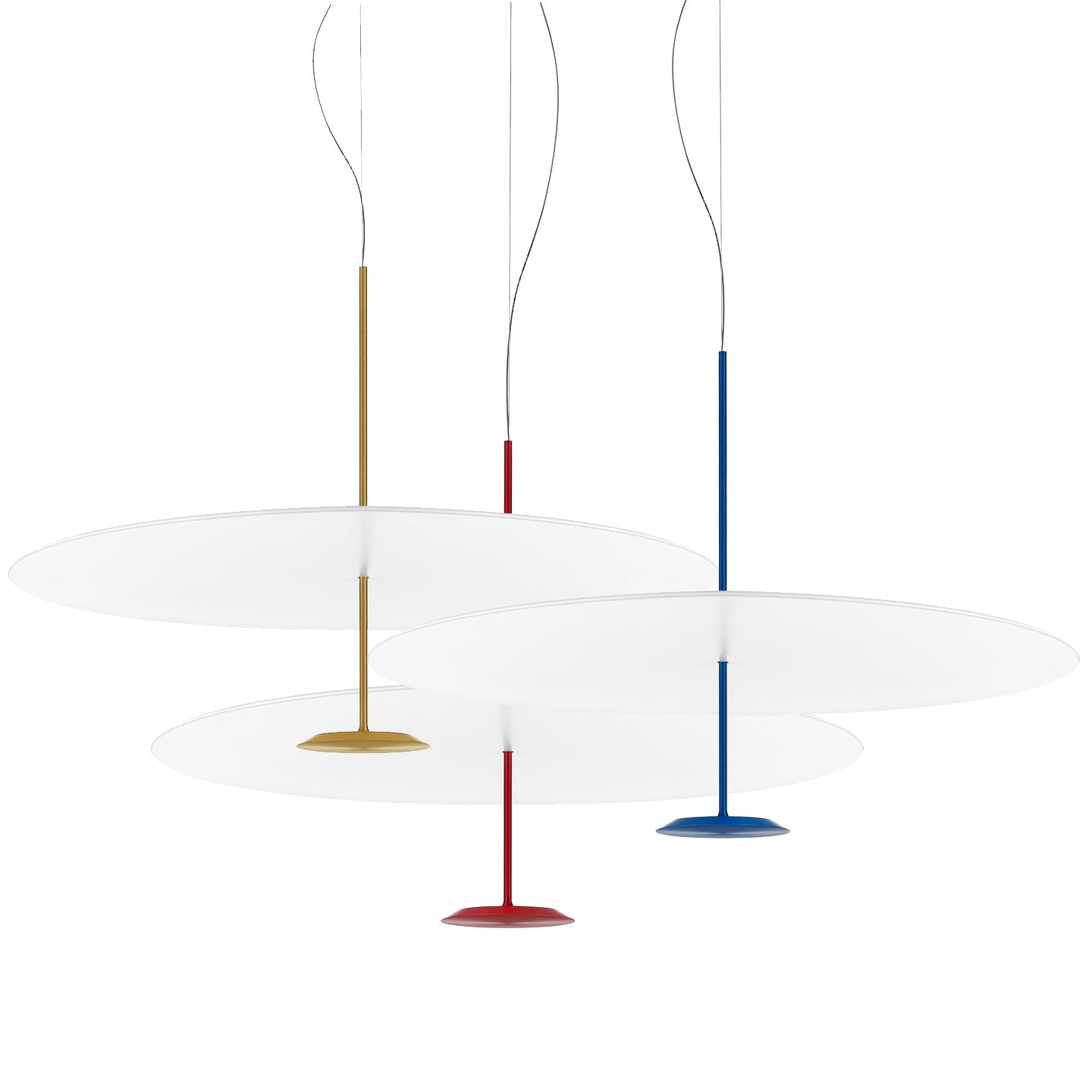 DOT Pendant Light 800mm | Anodised Brass