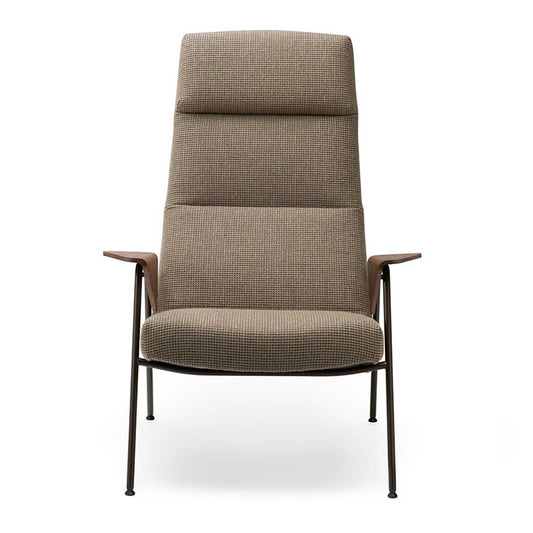 Votteler High-back Armchair | Flanel 7599 Red Fabric
